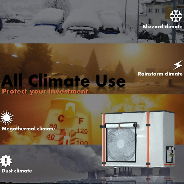 Cubiertas Fundas Para Condensadoras Minisplit Gas Refrigeran - Imagen 9